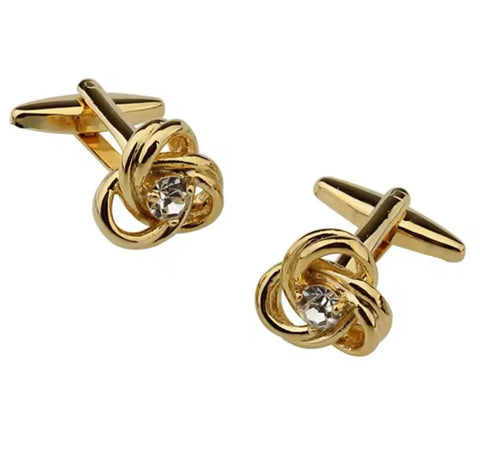 GOLD PLATED CUFFLINKS