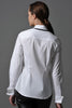 JULIETTE,  Double Layer Collar Shirt White