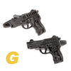 Fancy Gun Novelty Cufflinks