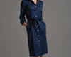 ELISABETH Classic Shirt Dress - Sapphire Blue size 10