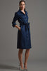 ELISABETH Classic Shirt Dress - Sapphire Blue size 10