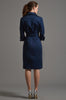 ELISABETH Classic Shirt Dress - Sapphire Blue size 10