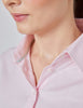 Executive Pink Twill Fitted Shirt - Double Cuff