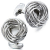 Siver Love Knot Cufflinks