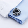 Siver Love Knot Cufflinks