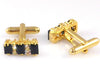 Black Sapphire Charming Cufflinks