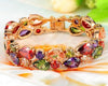 Multicolour Bracelet 18K Gold Plated